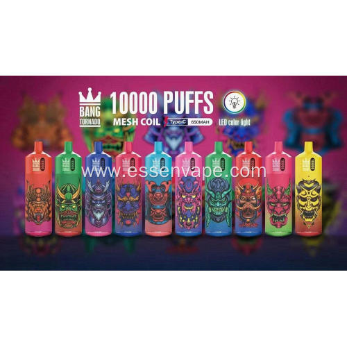 Poland Vape Bang Tornado 10000puffs Popular Vape
